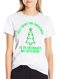 Christmas Kitchen Decor T-Shirt