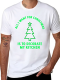 Christmas Kitchen Decor T-Shirt