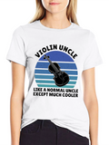 Violin Uncle T-Shirt - Cool Musician Gift