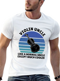 Violin Uncle T-Shirt - Cool Musician Gift