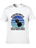 Violin Uncle T-Shirt - Cool Musician Gift