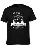 Mountains are Calling Graphic Tee - Adventure Ready!