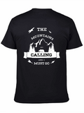 Mountains are Calling Graphic Tee - Adventure Ready!