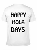 Happy Holadays Black T-Shirt