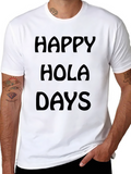 Happy Holadays Black T-Shirt