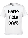 Happy Holadays Black T-Shirt