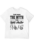 The Reiki Master T-Shirt Black Graphic Tee