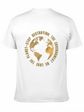 Eco-Friendly Planet T-Shirt - Stop Destroying