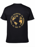 Eco-Friendly Planet T-Shirt - Stop Destroying