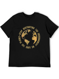 Eco-Friendly Planet T-Shirt - Stop Destroying