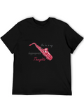 Inappropriate Thoughts Saxophone Graphic Tee