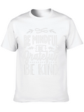 Be Mindful Grateful Kind Black Graphic Tee