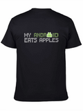 My Android Eats Apples Graphic T-Shirt