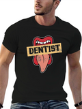 Dentist Tongue Graphic T-Shirt - Unisex