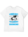 Ski Jumping Forecast T-Shirt - Weekend Fun