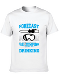 Ski Jumping Forecast T-Shirt - Weekend Fun