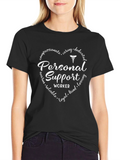 Personal Support Worker Heart T-Shirt