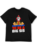 Blast Off Big Sis T-Shirt