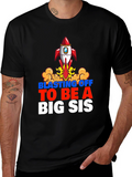 Blast Off Big Sis T-Shirt