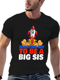 Blast Off Big Sis T-Shirt