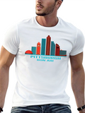 Pittsburgh Skyline T-Shirt - Black
