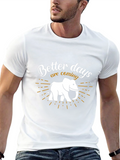 Better Days Elephant Graphic Tee - Stylish Comfort