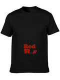 Red Bull Inspired Black T-Shirt