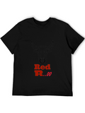 Red Bull Inspired Black T-Shirt