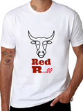 Red Bull Inspired Black T-Shirt