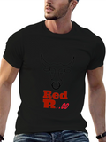 Red Bull Inspired Black T-Shirt