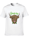Moo-chas Grass-ias Cow Graphic Tee