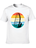 Retro Windsurfer Graphic T-Shirt