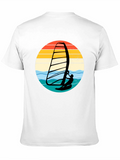 Retro Windsurfer Graphic T-Shirt