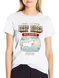 Best Rider Born in July T-Shirt