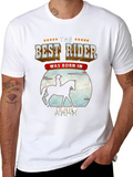 Best Rider Born in July T-Shirt