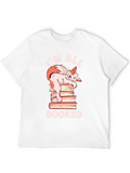 Im All Booked Cat T-Shirt