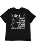 Purple Up Military Child Month T-Shirt