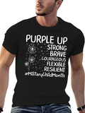 Purple Up Military Child Month T-Shirt