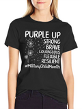 Purple Up Military Child Month T-Shirt