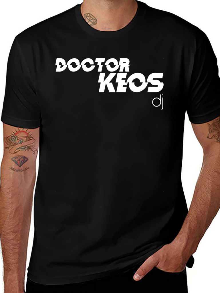 Doctor Keos DJ Black T-Shirt