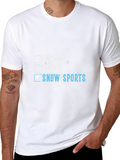 Single Taken Snow Sports T-Shirt