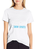 Single Taken Snow Sports T-Shirt