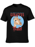 Giraffe Rule T-Shirt - Cool Animal Tee