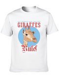 Giraffe Rule T-Shirt - Cool Animal Tee