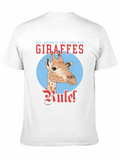 Giraffe Rule T-Shirt - Cool Animal Tee