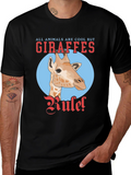 Giraffe Rule T-Shirt - Cool Animal Tee