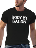 Body By Bacon Funny T-Shirt