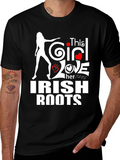 This Girl Loves Her Irish Roots T-Shirt