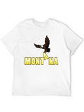 Montana Eagle Graphic T-Shirt - Classic Black