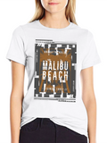 Malibu Beach Graphic T-Shirt